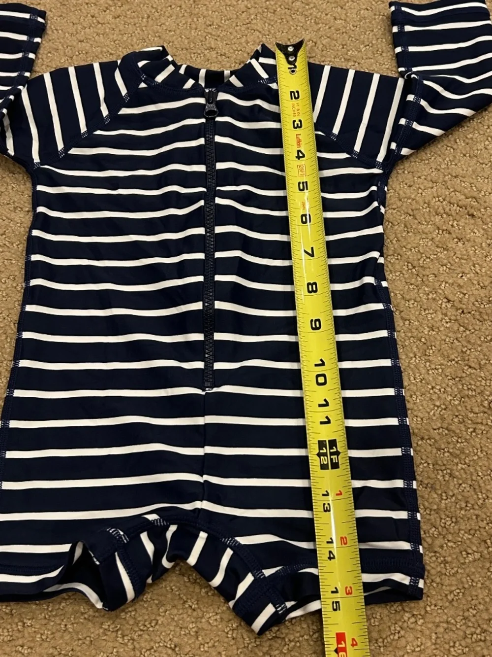 Hanna Andersson Baby Rashguard Swimsuit Unisex 6 to 12 Months